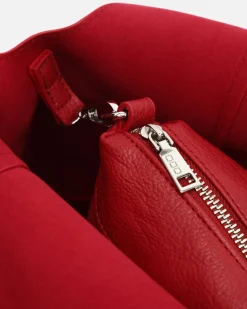 Bolso de hombro con neceser extraíble