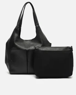 Bolso de hombro con neceser extraíble