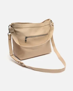 Bolso de hombro trenzado con bandolera extraíble