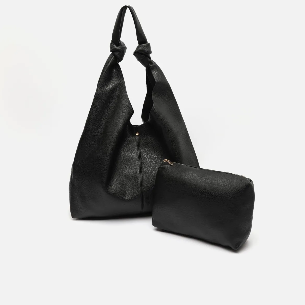 Bolso hobo grande con neceser interior extraíble