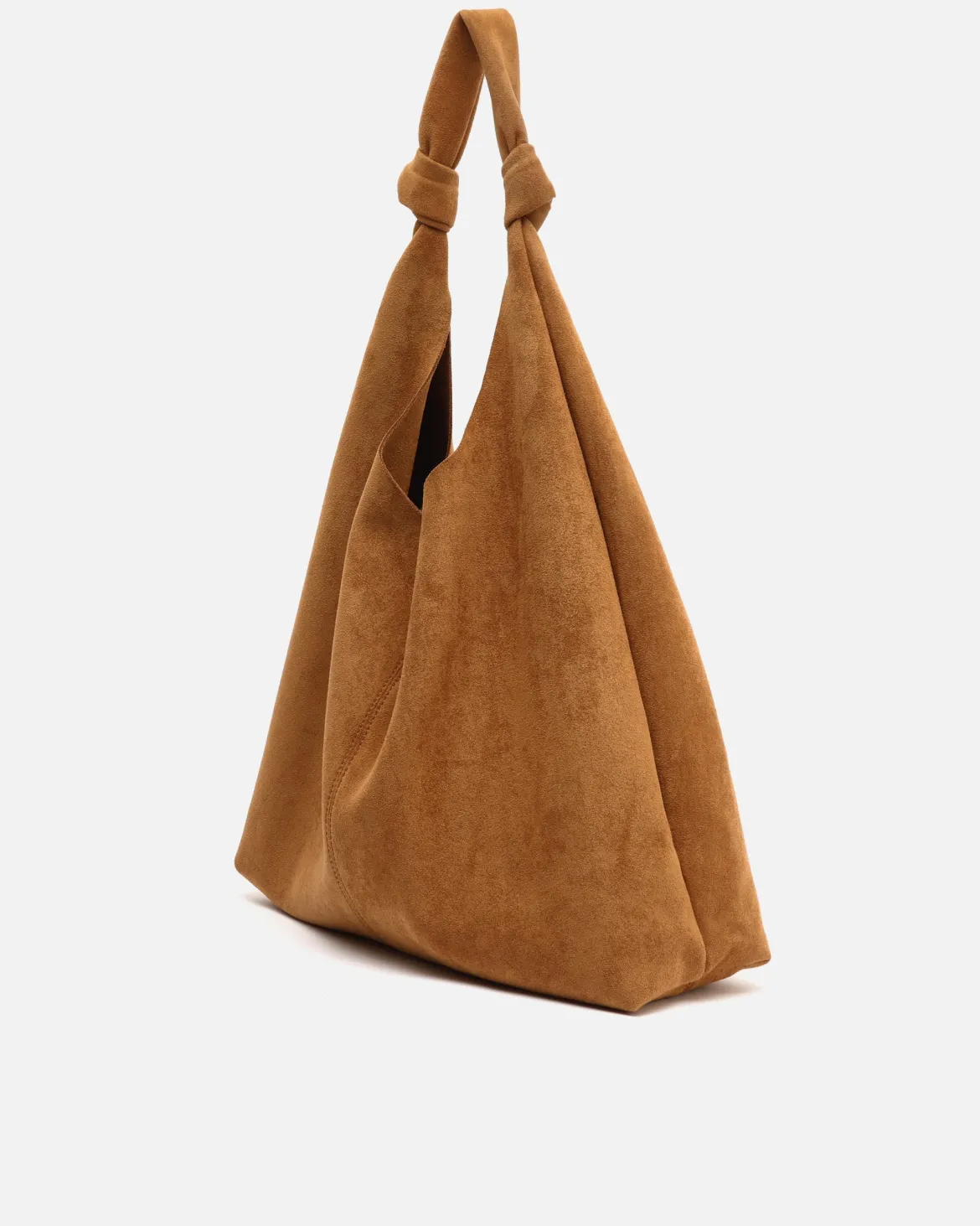 Bolso hobo grande efecto ante con neceser extraíble