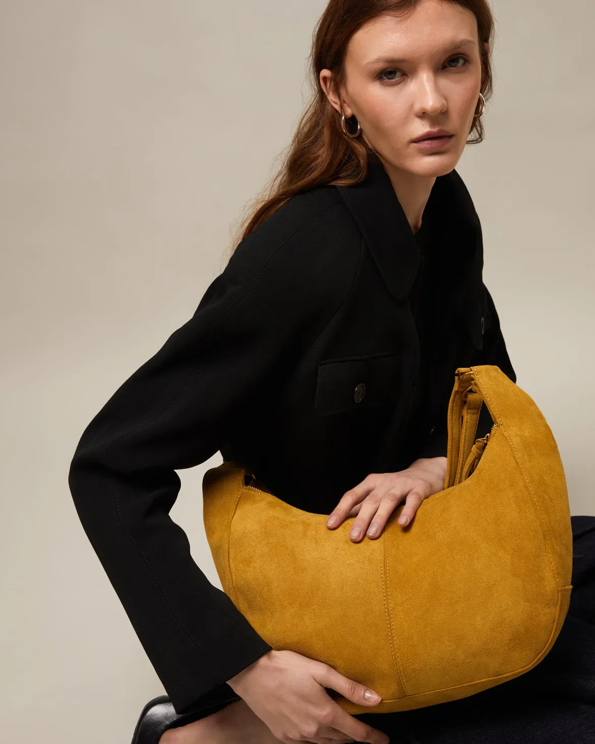 Bolso hombro efecto ante