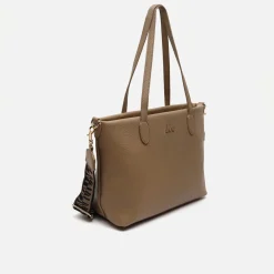 Bolso shopper con asa bandolera extraíble