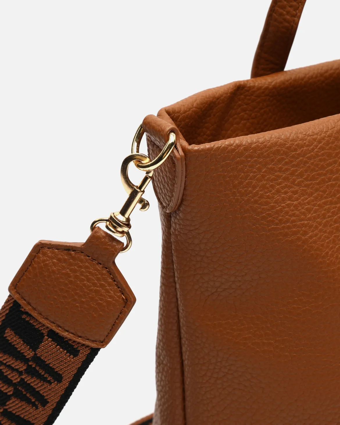 Bolso shopper con asa bandolera extraíble
