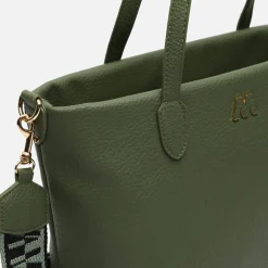 Bolso shopper con asa bandolera extraíble