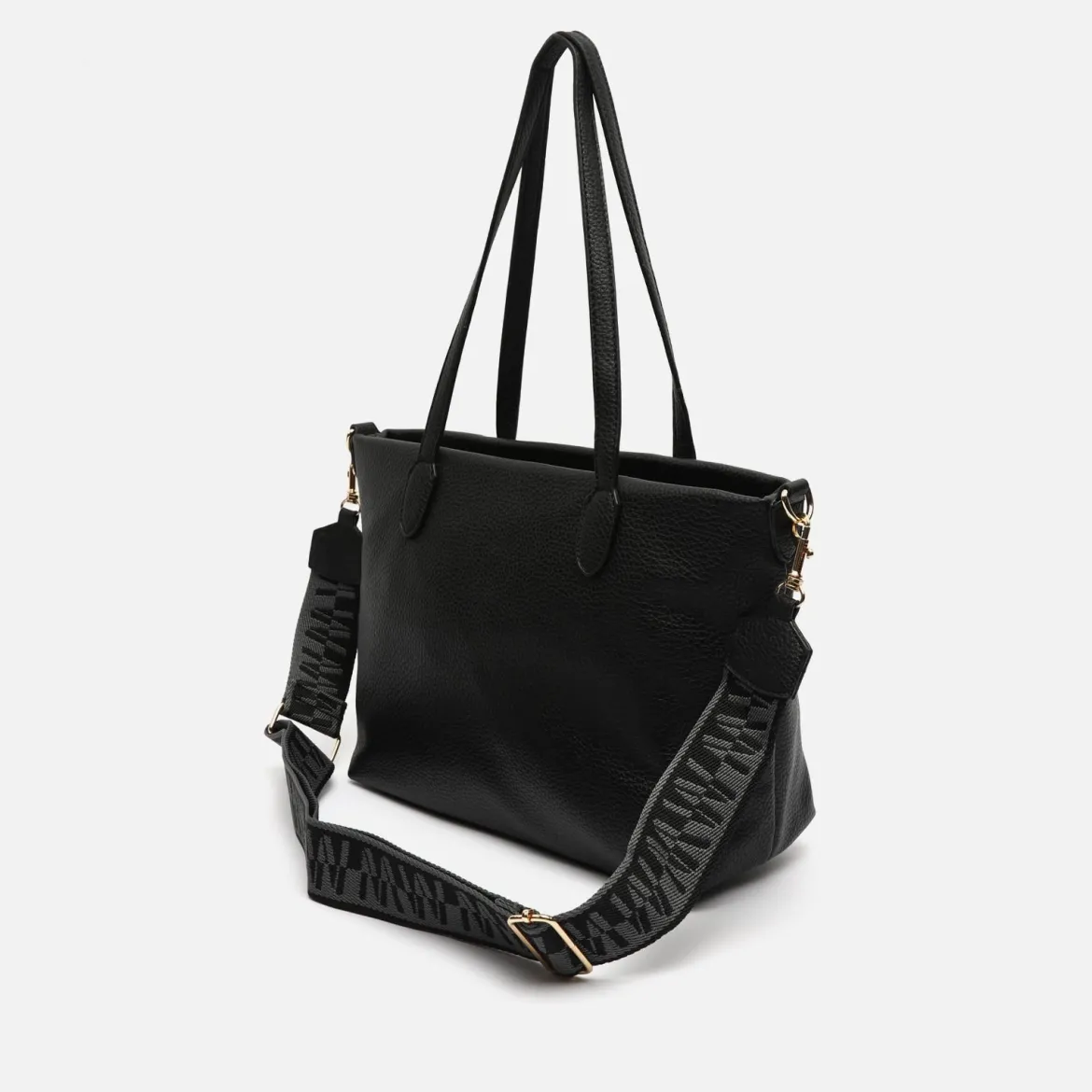 Bolso shopper con asa bandolera extraíble