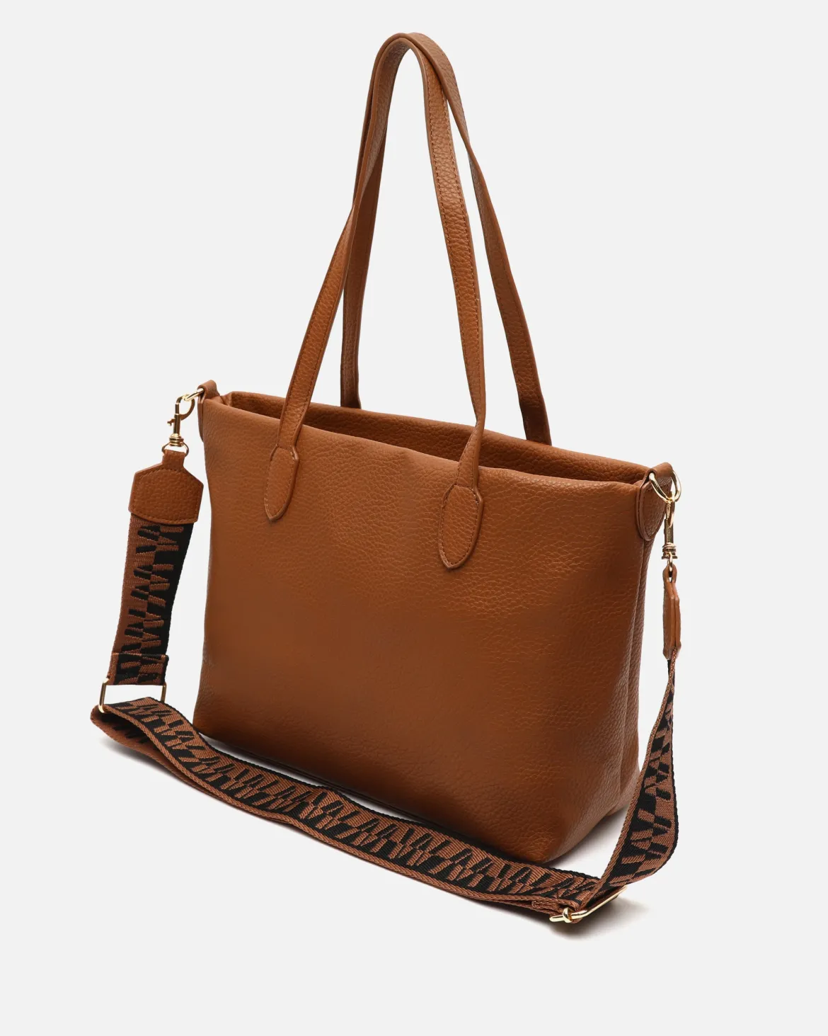 Bolso shopper con asa bandolera extraíble