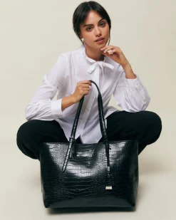 Bolso shopper grande animal print