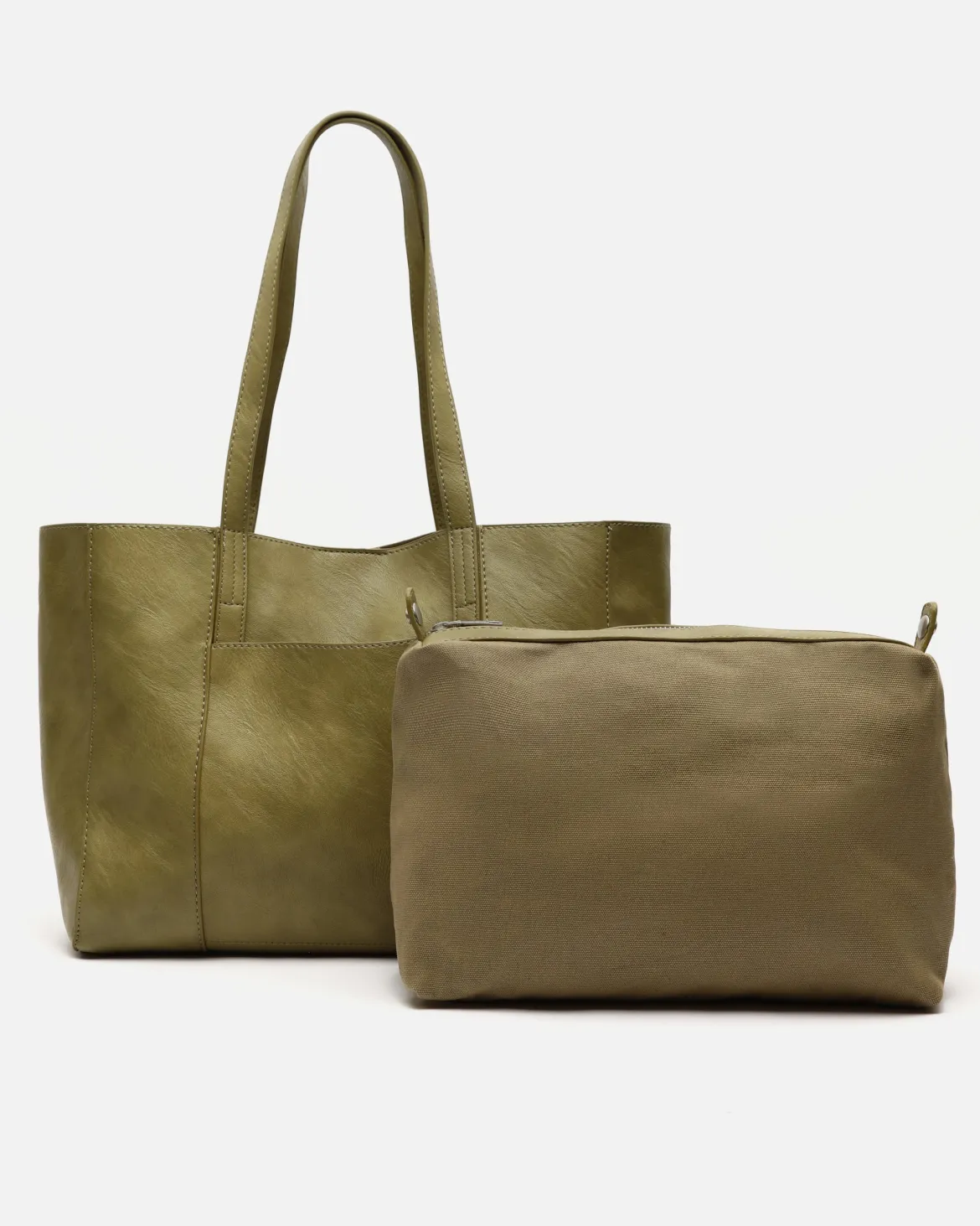 Bolso shopper grande con bolsa interior extraíble