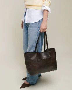 Bolso shopper grande con bolsa interior extraíble