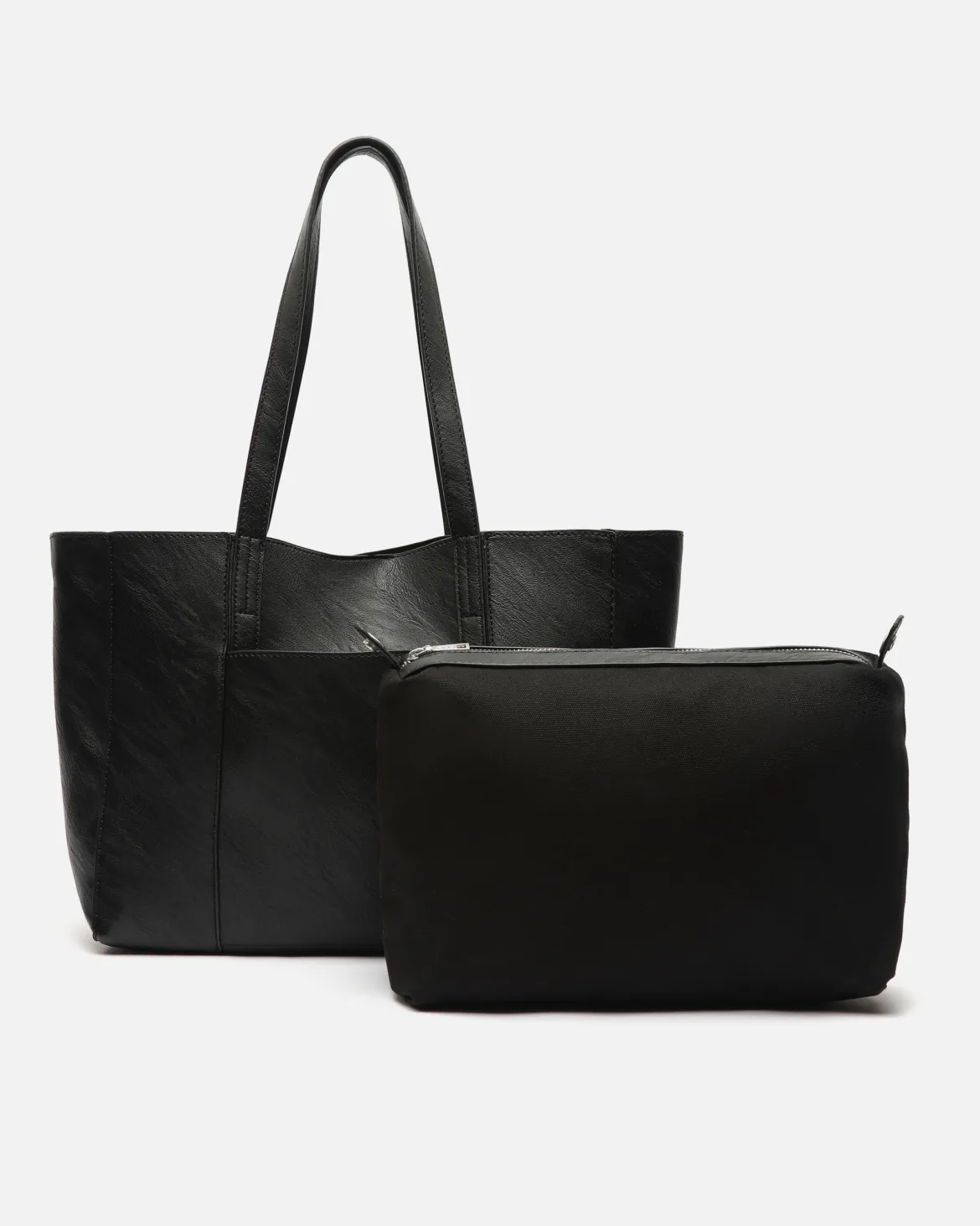 Bolso shopper grande con bolsa interior extraíble