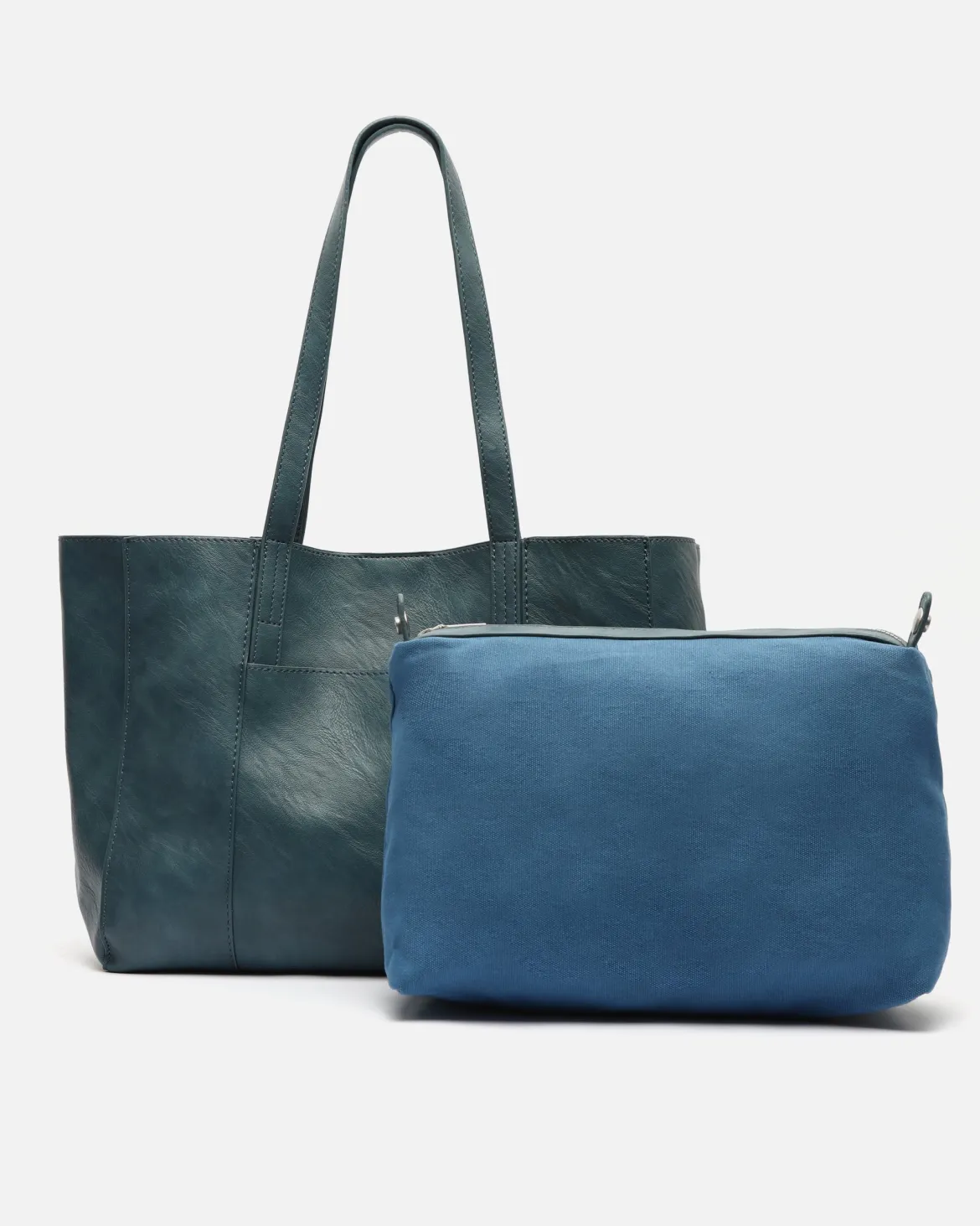 Bolso shopper grande con bolsa interior extraíble