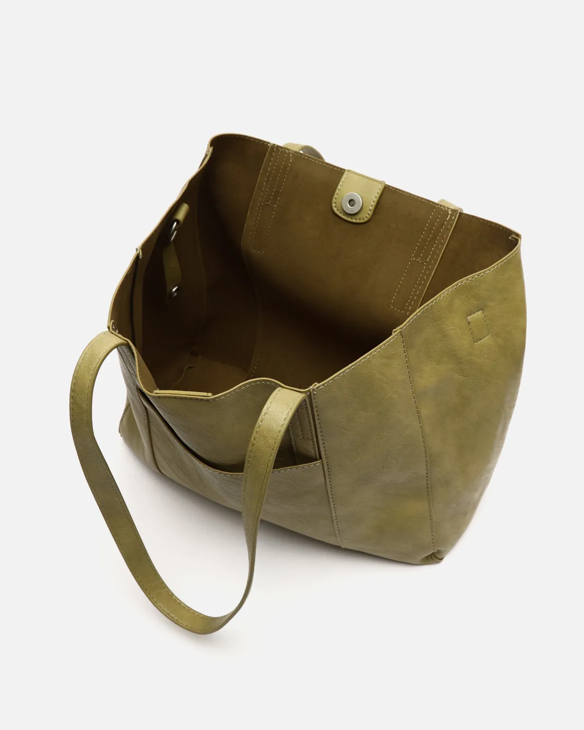 Bolso shopper grande con bolsa interior extraíble