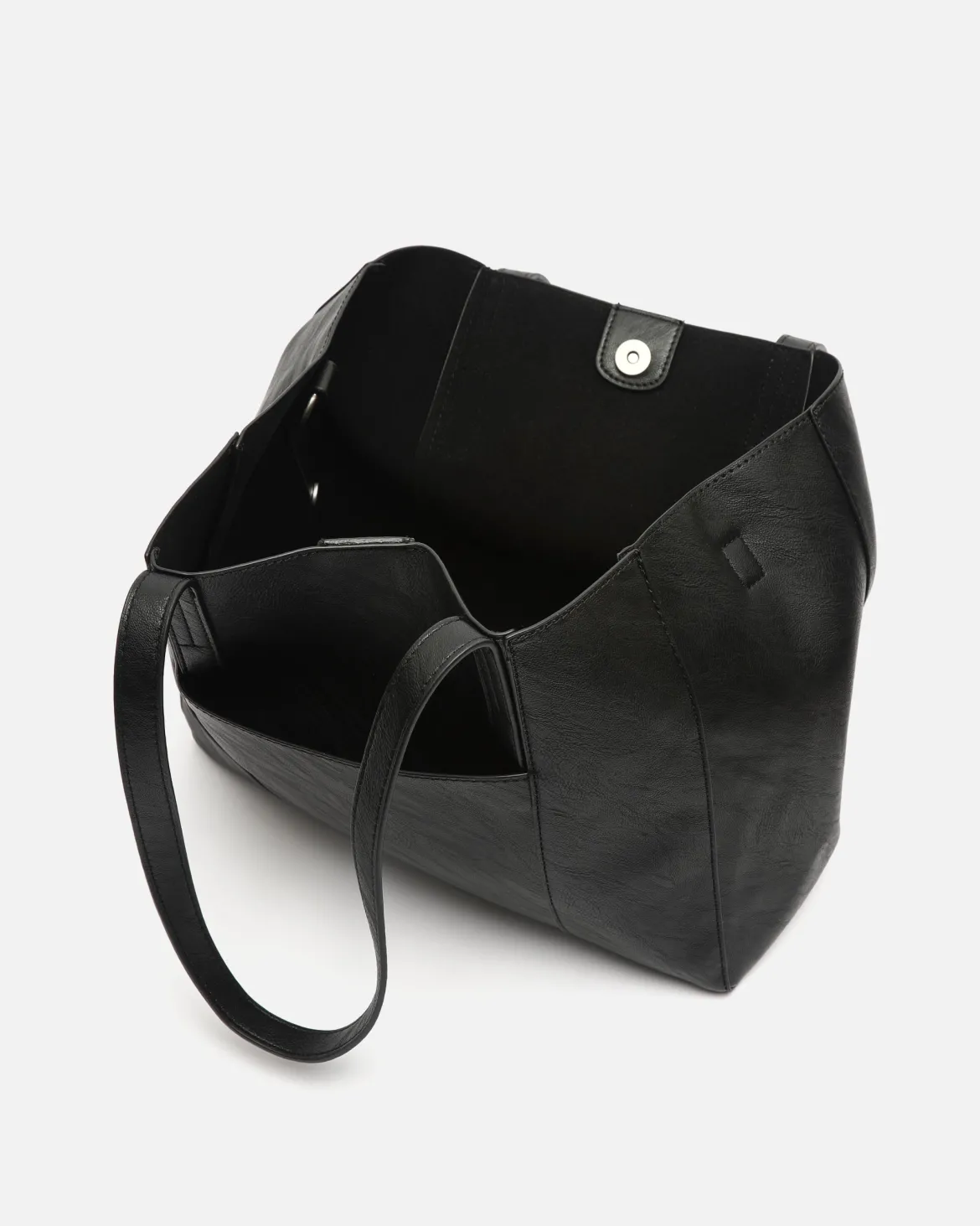 Bolso shopper grande con bolsa interior extraíble