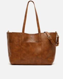 Bolso shopper grande con bolsa interior extraíble