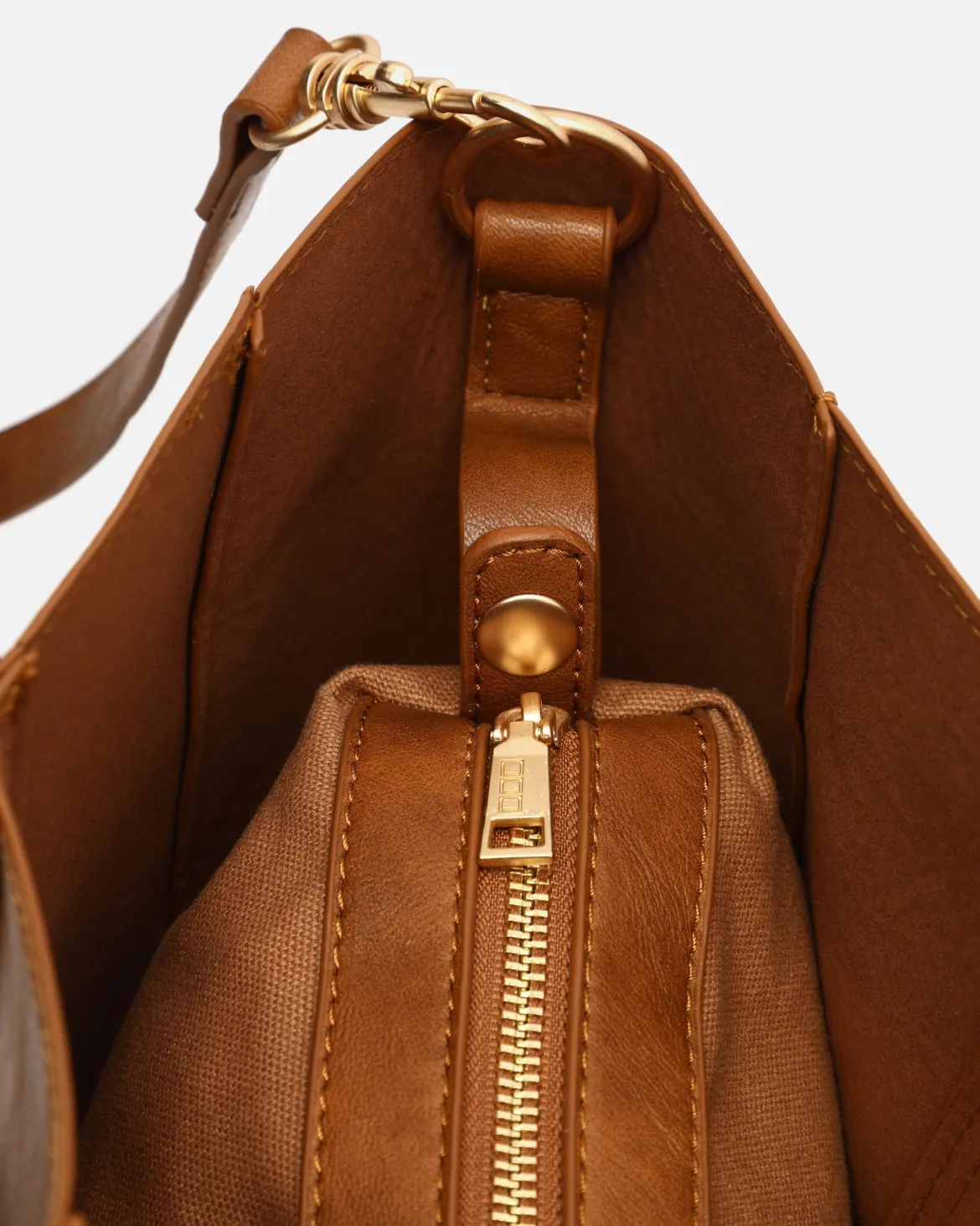 Bolso shopper grande con bolsa interior extraíble