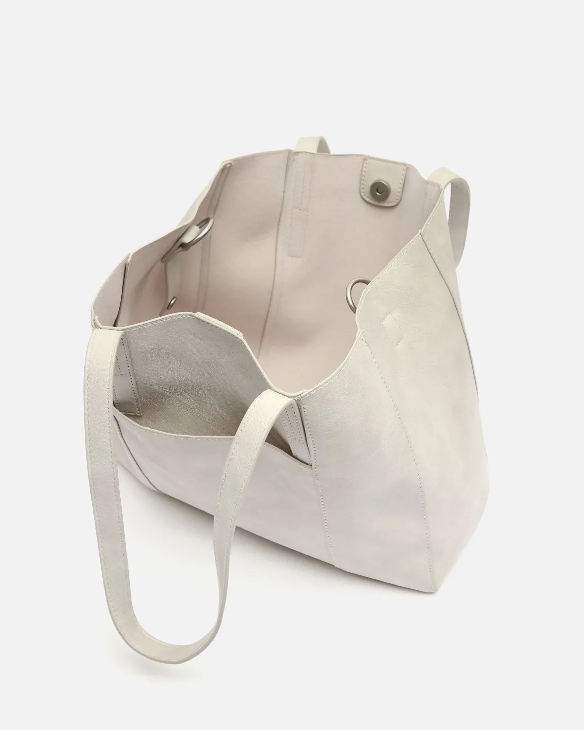 Bolso shopper grande con bolsa interior extraíble