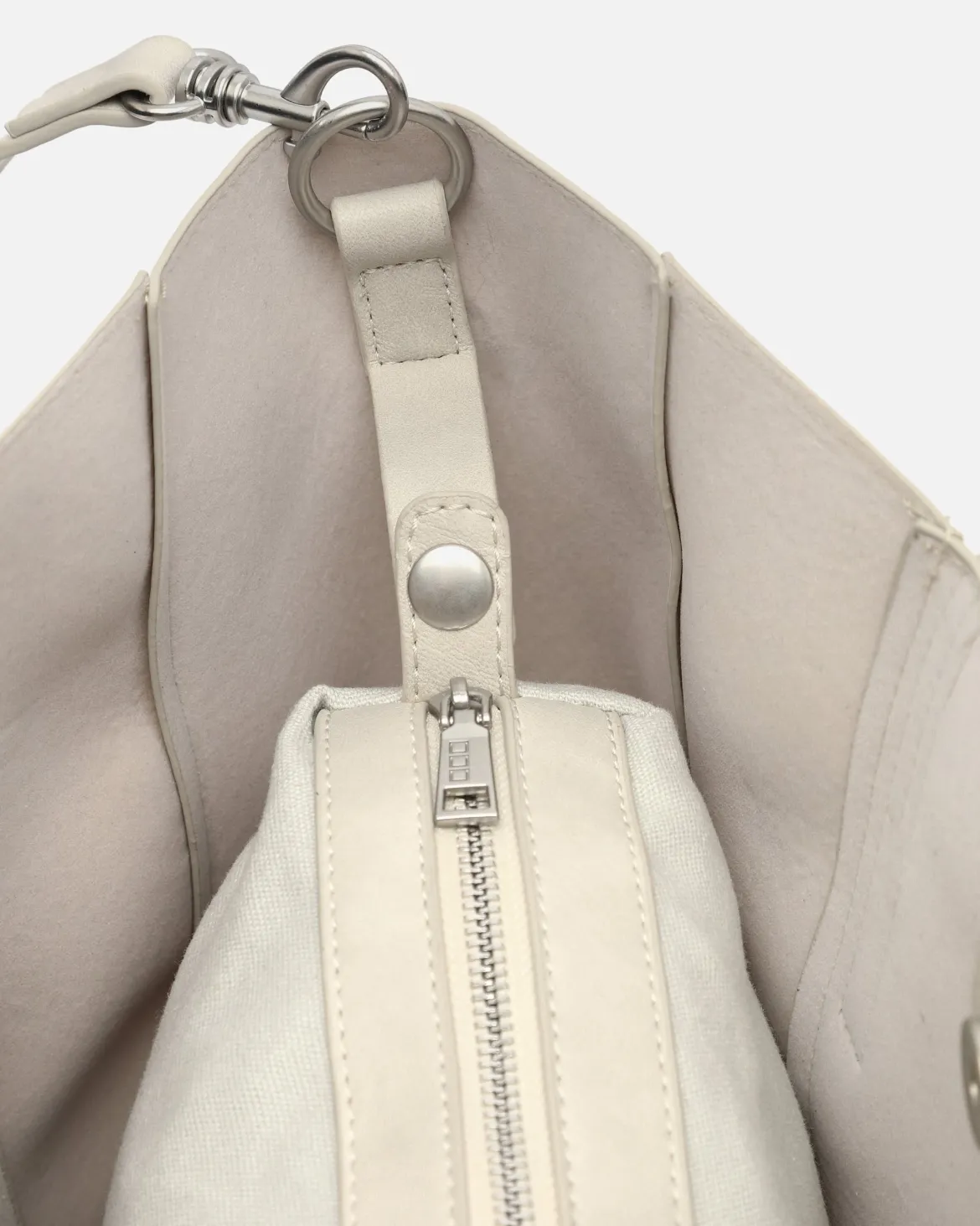 Bolso shopper grande con bolsa interior extraíble