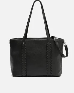 Bolso shopper grande con asa bandolera extraíble