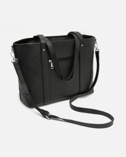 Bolso shopper grande con asa bandolera extraíble