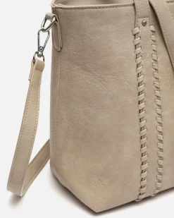 Bolso shopper grande con asa bandolera extraíble
