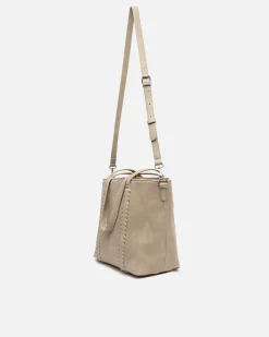 Bolso shopper grande con asa bandolera extraíble
