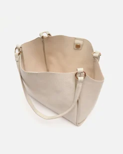 Bolso shopper grande con bolsa en el interior