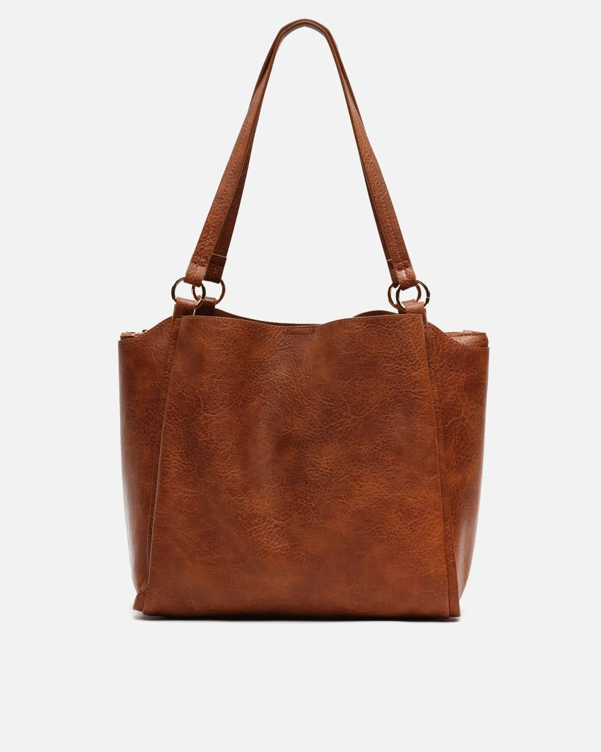 Bolso shopper grande con bolsa en el interior