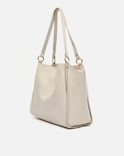 Bolso shopper grande con bolsa en el interior