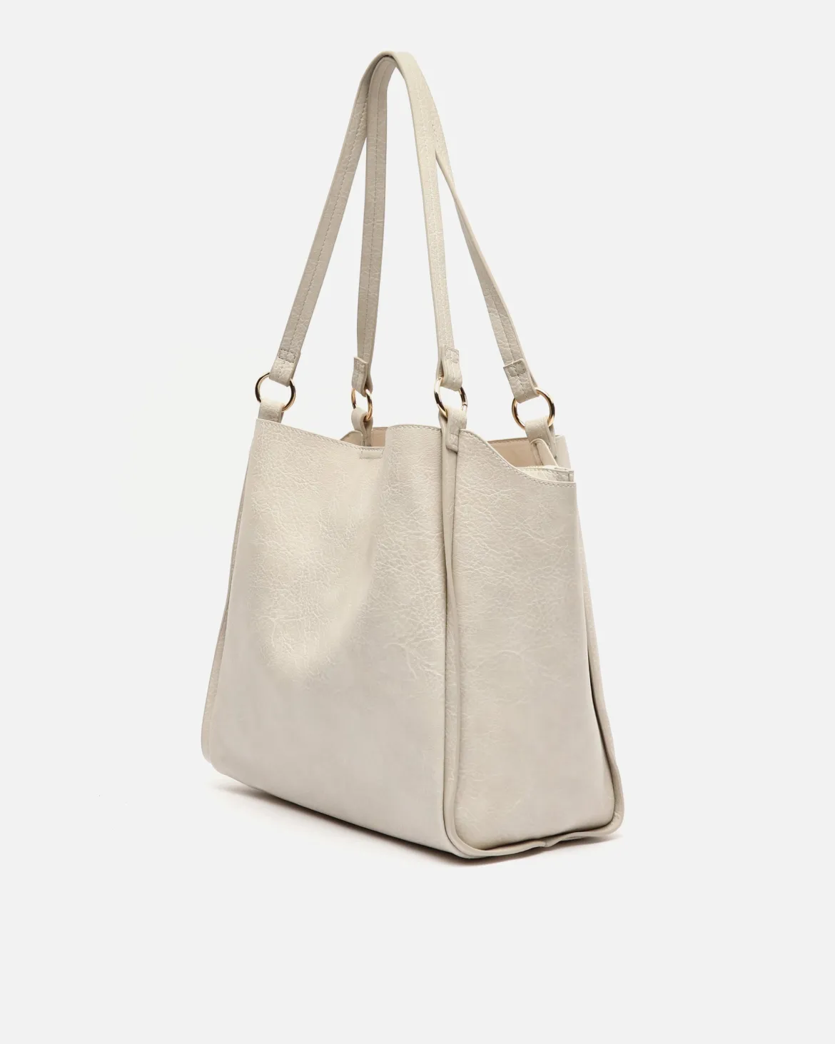 Bolso shopper grande con bolsa en el interior
