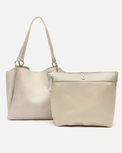 Bolso shopper grande con bolsa en el interior