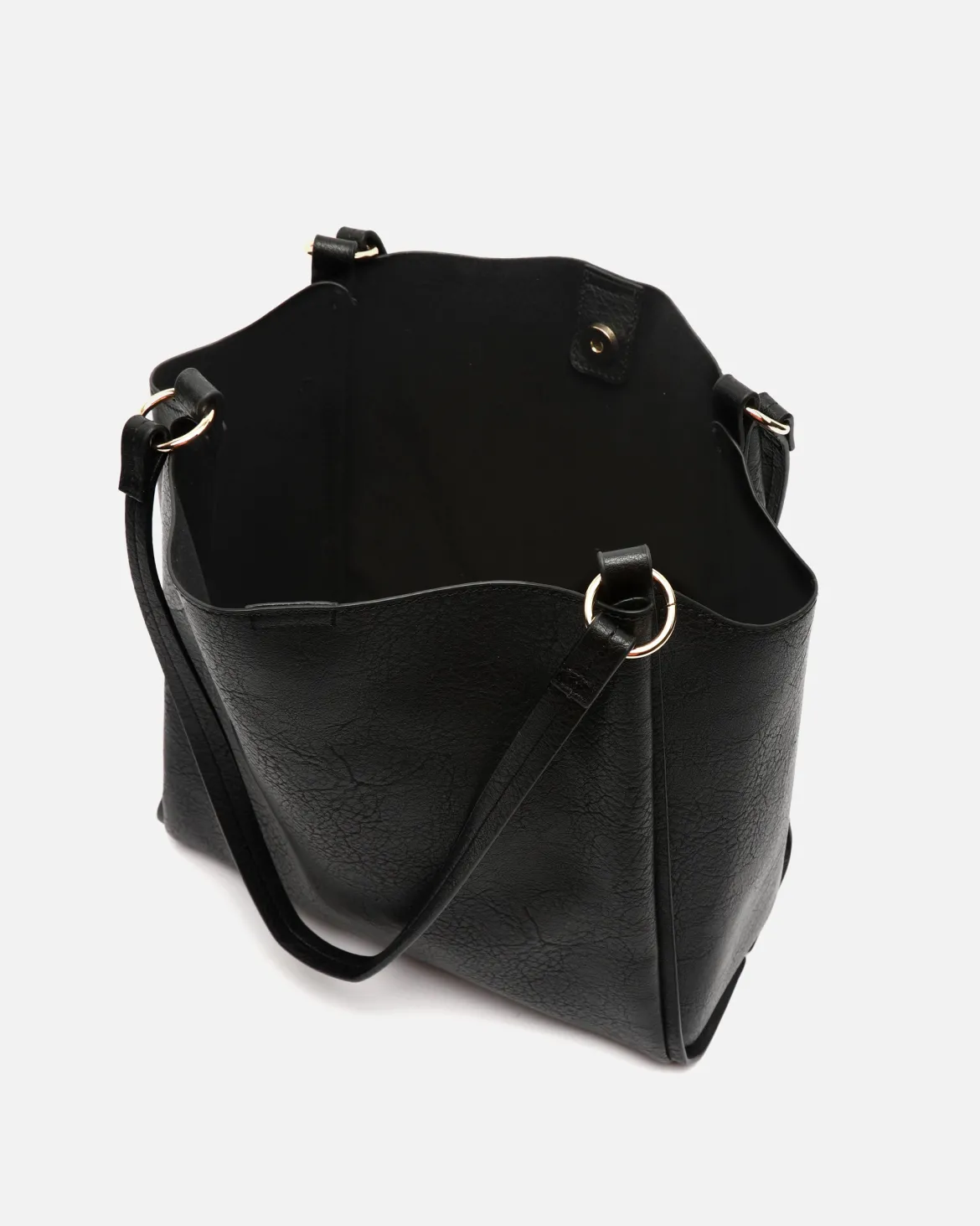 Bolso shopper grande con bolsa en el interior