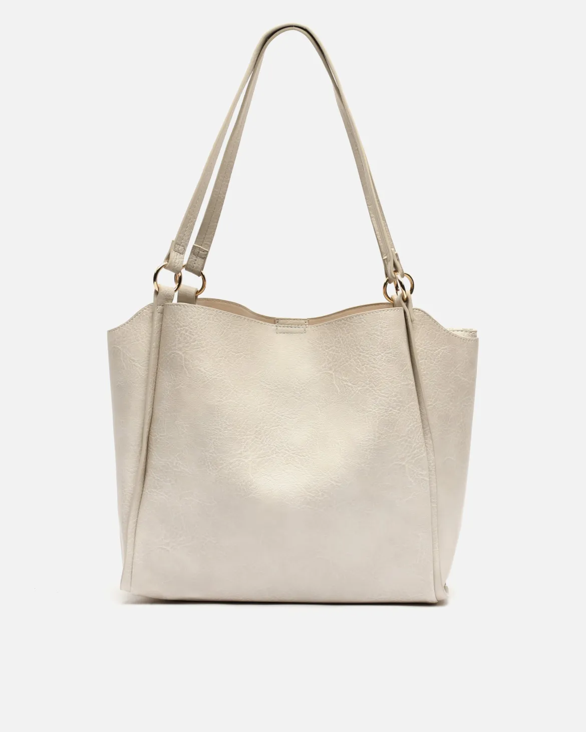 Bolso shopper grande con bolsa en el interior