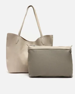 Bolso shopper grande con neceser extraíble