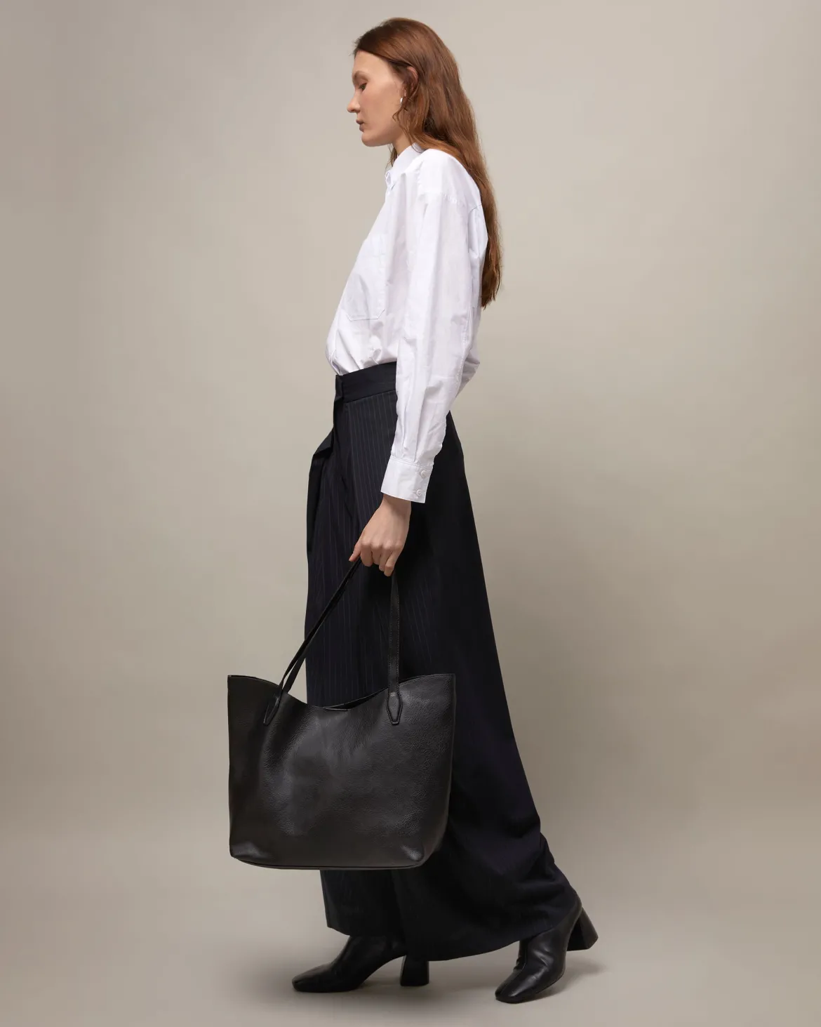 Bolso shopper grande con neceser extraíble