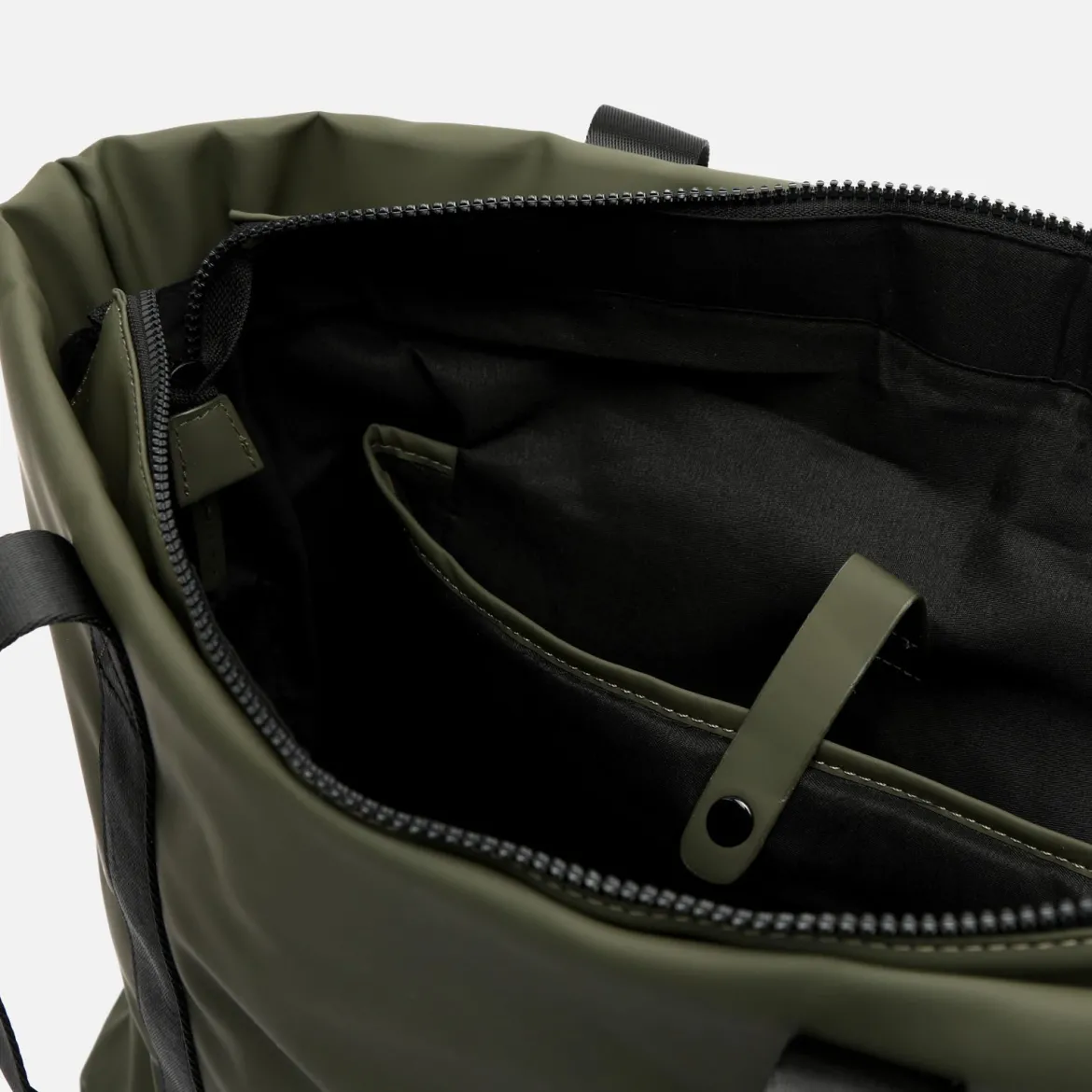 Bolso shopper grande con bolsillo para portátil 14 pulgadas