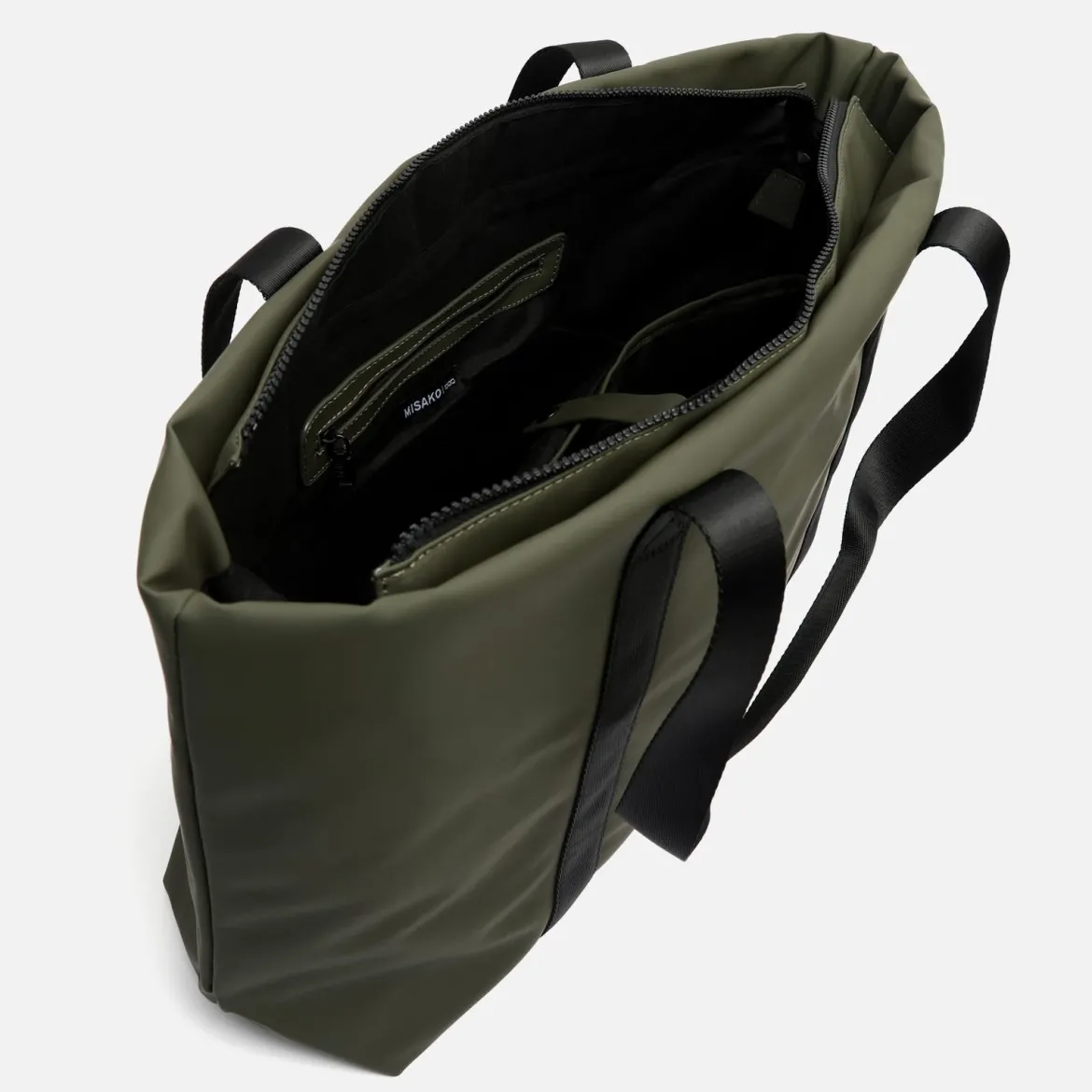 Bolso shopper grande con bolsillo para portátil 14 pulgadas