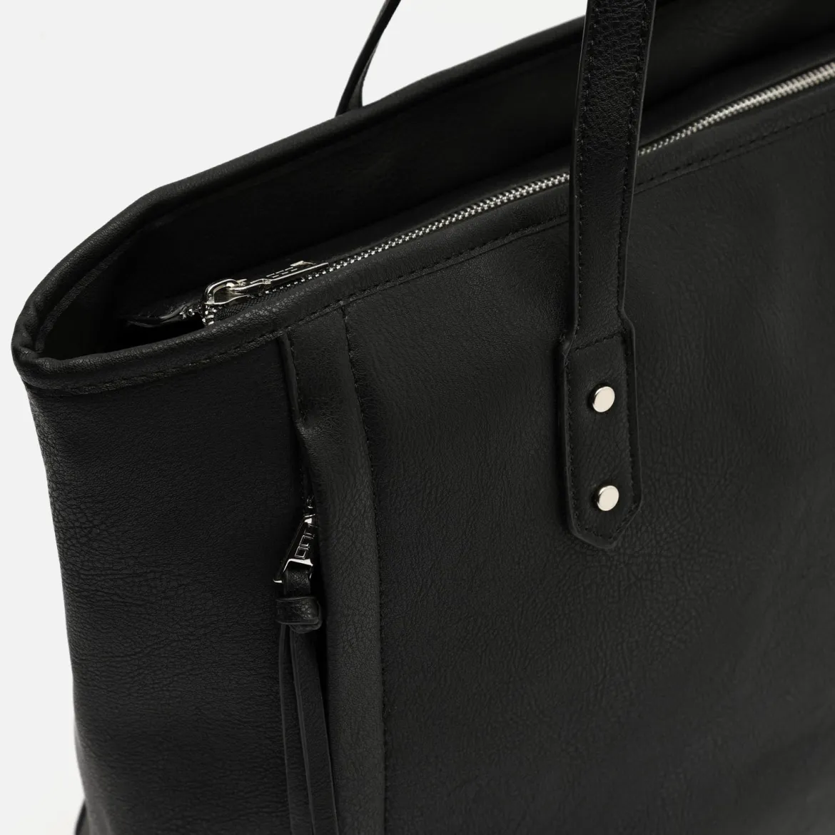 Bolso shopper grande con bolsillo para portátil 15 pulgadas