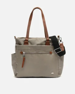 Bolso shopper grande con asa bandolera extraíble
