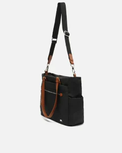 Bolso shopper grande con asa bandolera extraíble