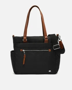Bolso shopper grande con asa bandolera extraíble