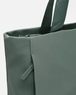 Bolso shopper grande en nylon con bolsillo para portátil 15 pulgadas