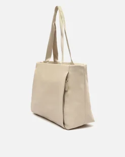 Bolso shopper grande en nylon con bolsillo para portátil 15 pulgadas