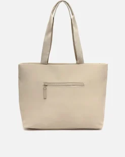 Bolso shopper grande en nylon con bolsillo para portátil 15 pulgadas