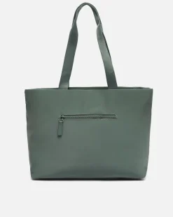 Bolso shopper grande en nylon con bolsillo para portátil 15 pulgadas