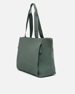 Bolso shopper grande en nylon con bolsillo para portátil 15 pulgadas