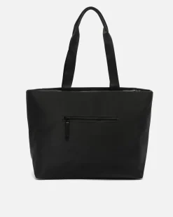 Bolso shopper grande en nylon con bolsillo para portátil 15 pulgadas