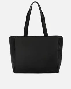 Bolso shopper grande en nylon con bolsillo para portátil 15 pulgadas