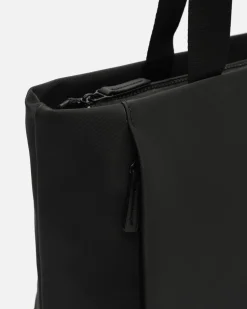 Bolso shopper grande en nylon con bolsillo para portátil 15 pulgadas