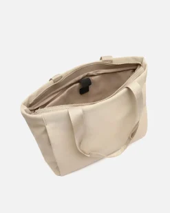 Bolso shopper grande en nylon con bolsillo para portátil 15 pulgadas